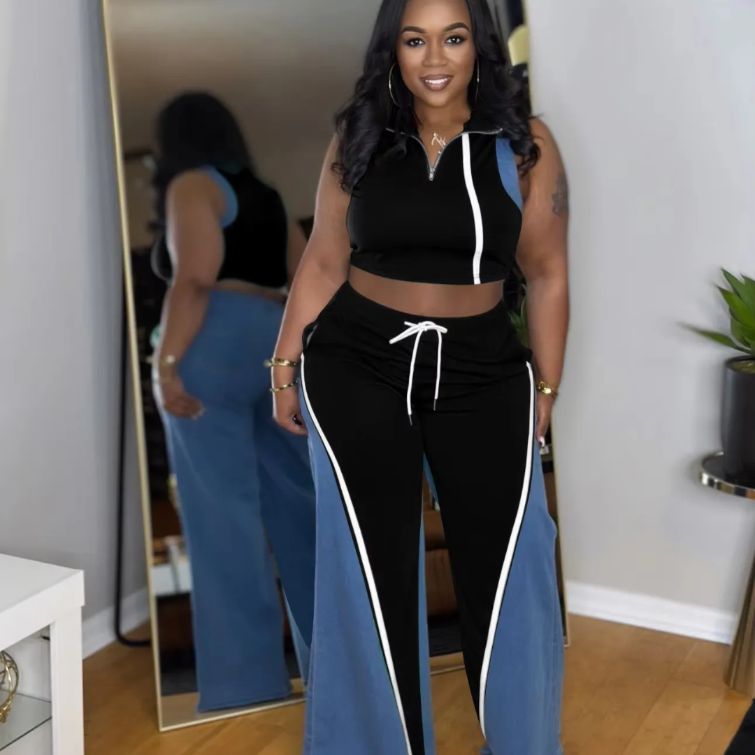 DeFINE Denim Set Pamela Custom Boutique