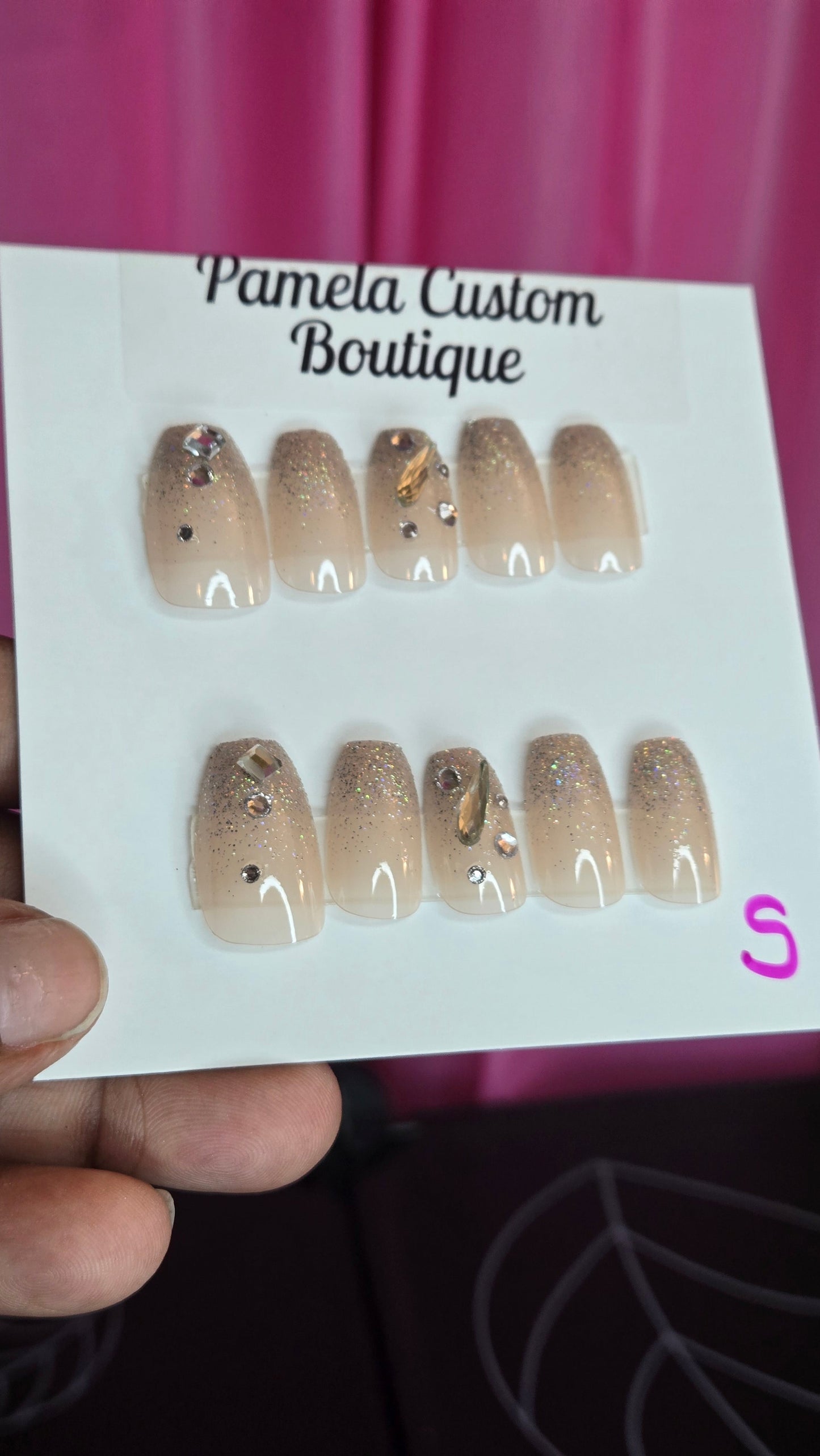 Simple Short Coffin Pamela Custom Boutique