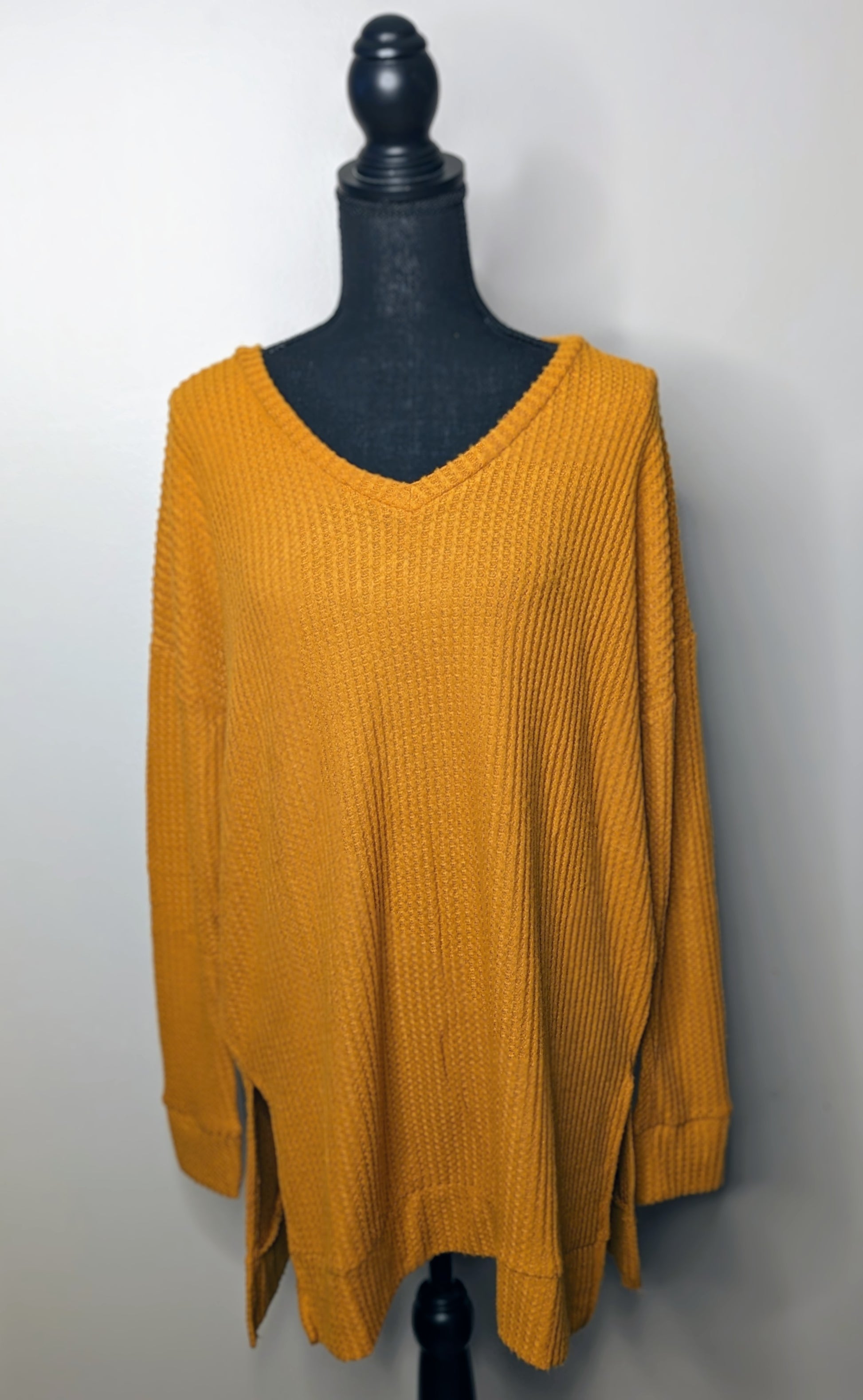 V-Neck Tunic Sweater Pamela Custom Boutique