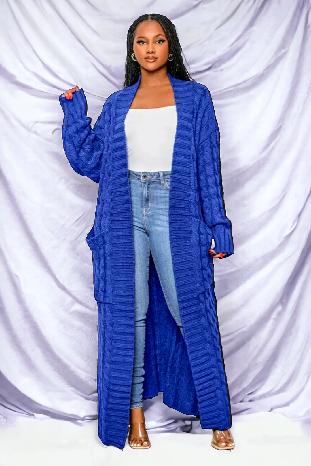 Long Cardigan Pamela Custom Boutique