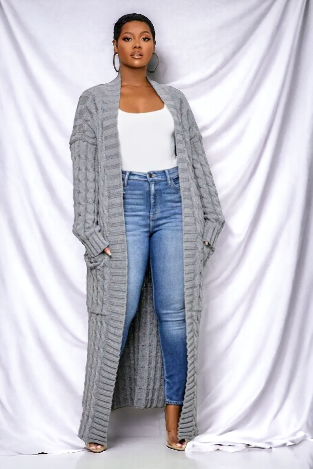 Long Cardigan Pamela Custom Boutique