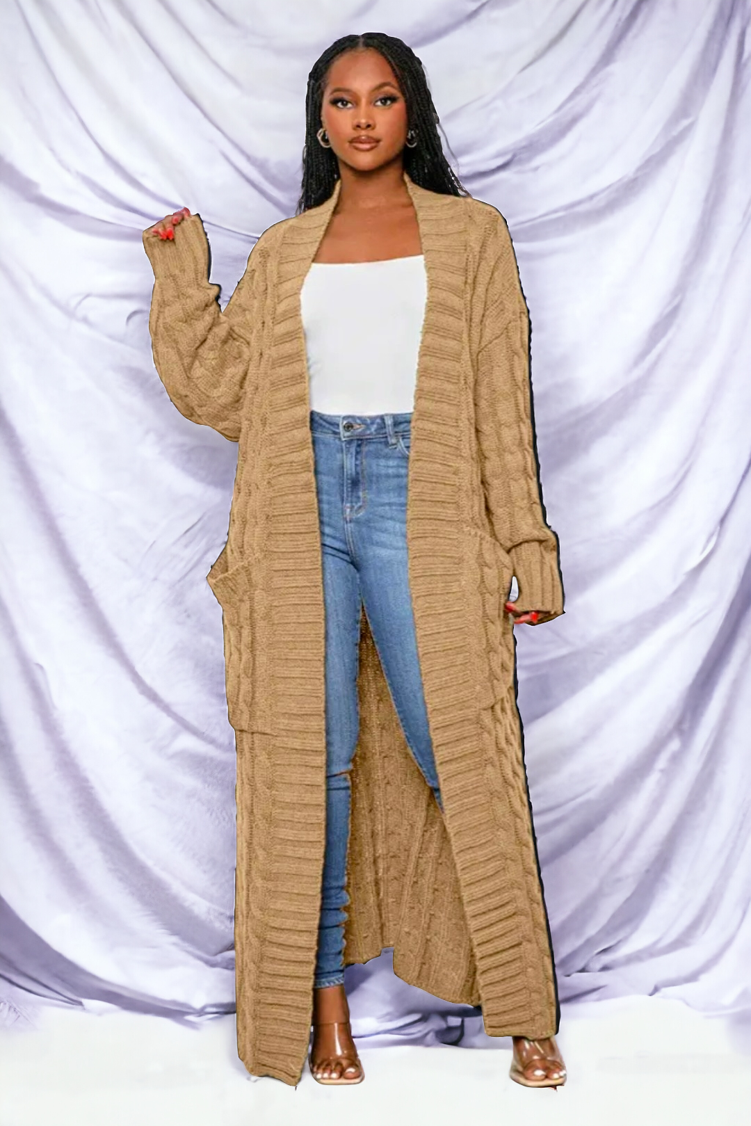 Long Cardigan Pamela Custom Boutique