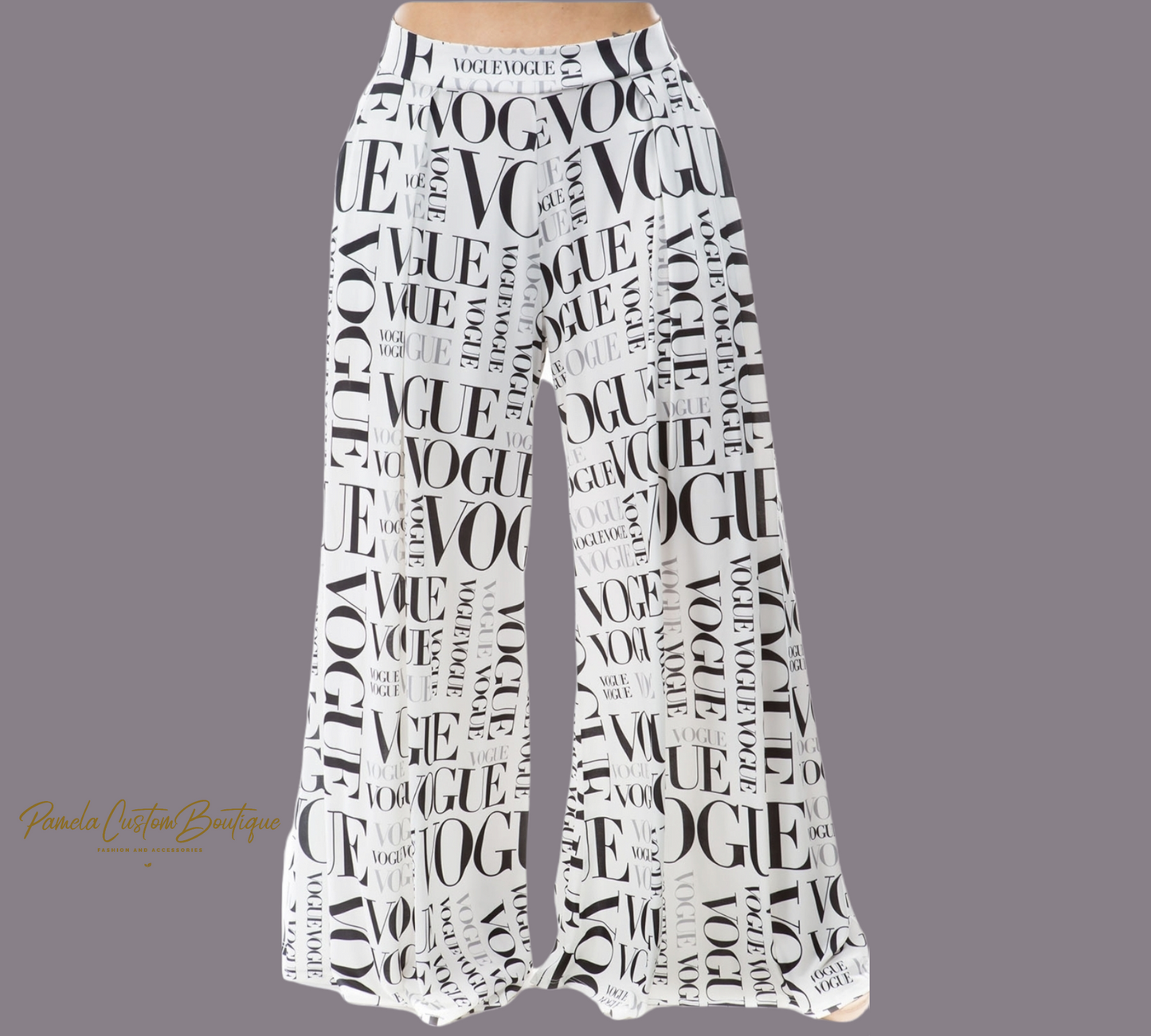 Printed Wide leg pants Pamela Custom Boutique