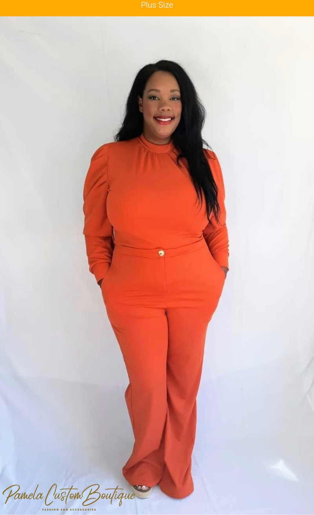 Puff Sleeve 2pc Set Pamela Custom Boutique