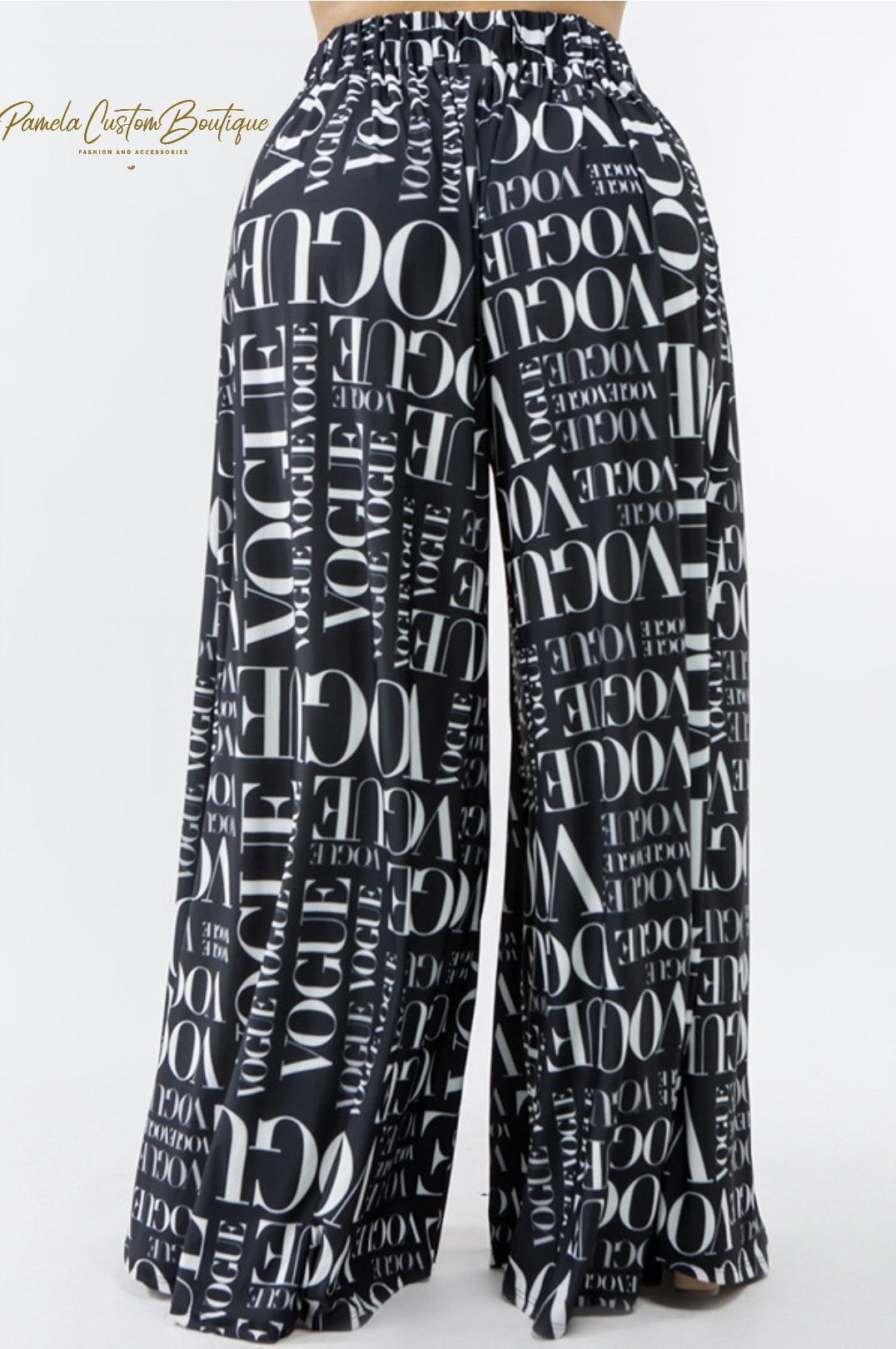 Printed Wide leg pants Pamela Custom Boutique